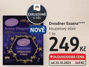 Elixír do koupele Dresdner Essenz