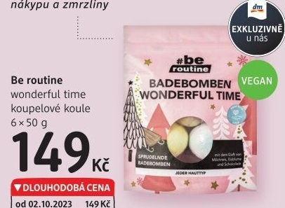 Koupelové koule Be routine