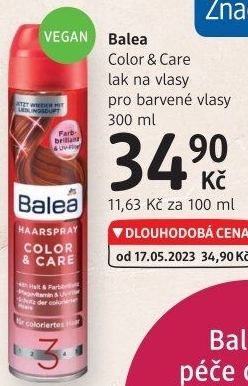 Lak na vlasy Balea