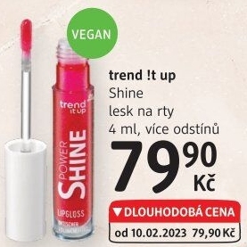Lesk na rty Power Shine trend IT UP