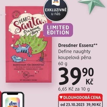 Pěna do koupele Dresdner Essenz
