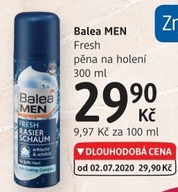 Pěna na holení pánská Balea