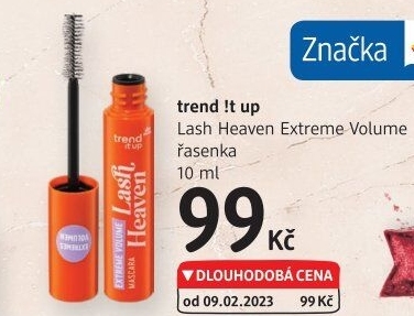 Řasenka Lash Heaven Extreme Volume trend IT UP