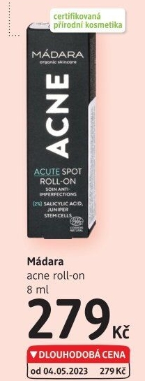 Roll-on na akné Acne Mádara