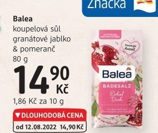 Sůl do koupele Balea