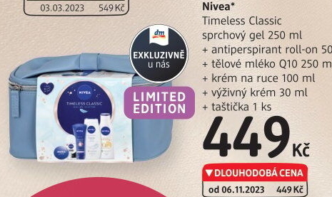 Taška dárková Timeless Classic Nivea