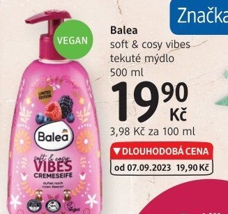 Tekuté mýdlo Balea