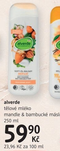 Tělové mléko Alverde