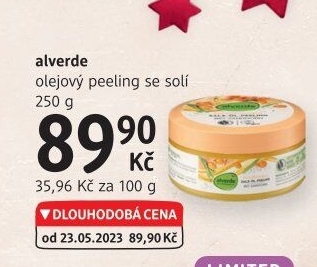 Tělový peeling Alverde