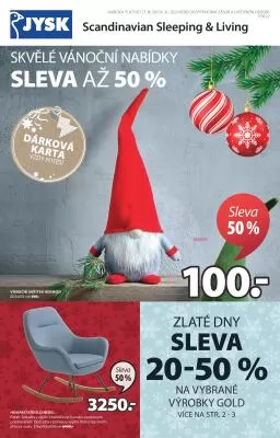akční leták Jysk 27.11.2023-26.12.2023