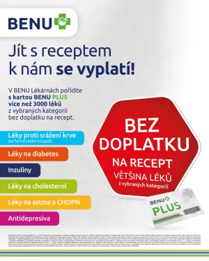 akční leták BENU Lékárna 1.12.2023-31.12.2023