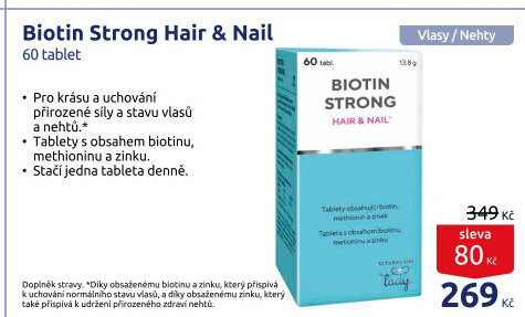 Doplněk stravy Biotin Strong Hair &amp