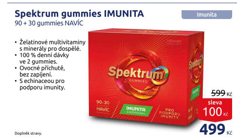 Doplněk stravy Gummies Imunita Spektrum Walmark