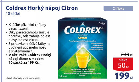 Horký nápoj Coldrex