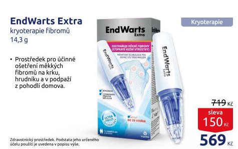 Kryoterapie fibromů EndWarts Extra
