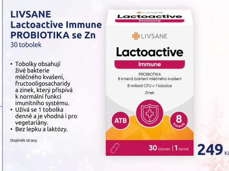 Probiotika Lactoactive Immune Livsane