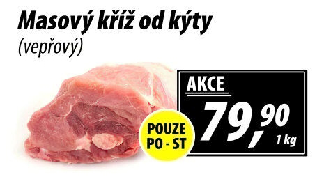Vepřový kříž od kýty