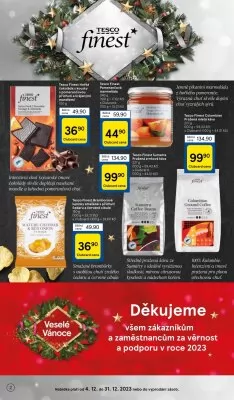 akční leták Tesco 4.12.2023-31.12.2023