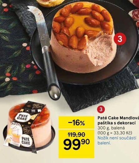 Dort paštikový Pâté du Chef