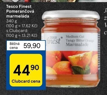 Marmeláda Tesco Finest