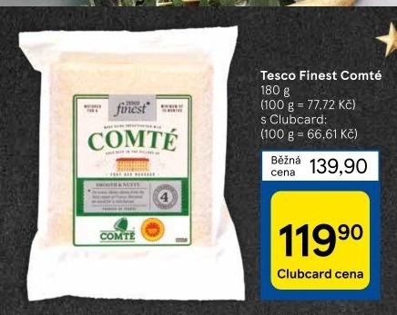 Sýr Comté Tesco Finest