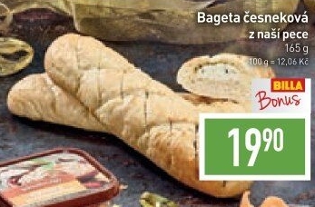 Bageta česneková