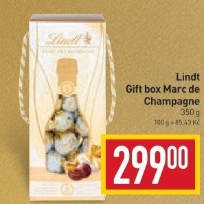 Bonboniéra Marc de Champagne Lindt