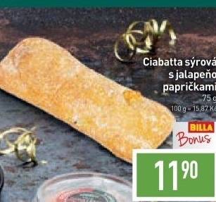 Ciabatta se sýrem