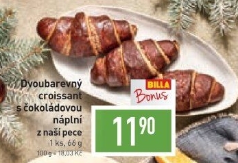 Croissant s náplní