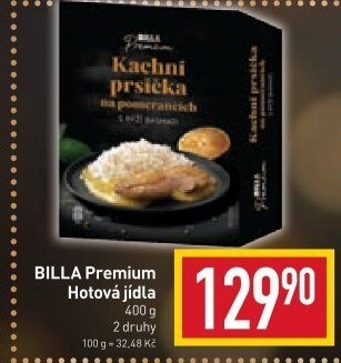 Hotová jídla Billa Premium