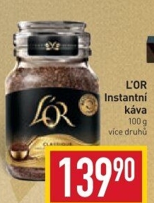 Instantní kávy L'