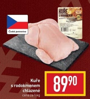 Kuře s rodokmenem Vodňanské kuře