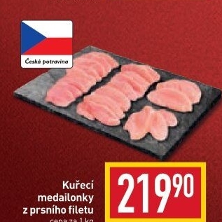 Kuřecí medailonky z prsních řízků