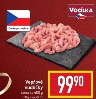 Maso vepřové nudličky Vocílka