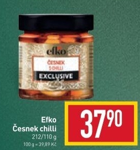 Nakládaný česnek Exclusive Efko