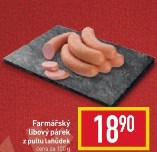 Párky farmářské libové