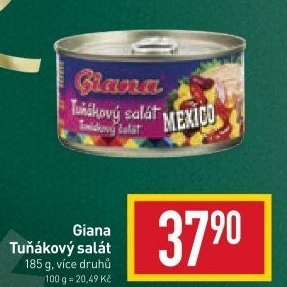 Salát s tuňákem Giana
