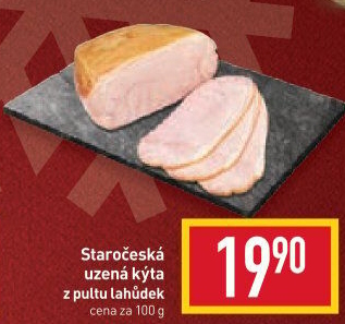 Staročeská kýta uzená