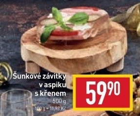 Šunkový závitek v aspiku