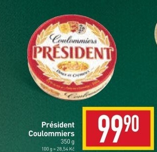 Sýr Coulommiers Président