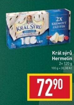 Sýr Hermelín Král sýrů