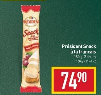 Sýr Snack Président