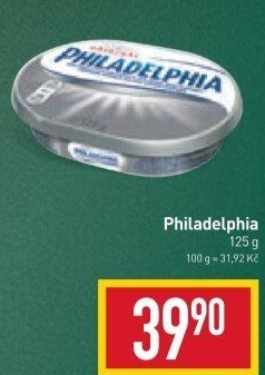 Sýr tavený smetanový Philadelphia Kraft