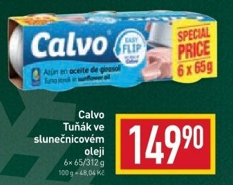Tuňák v oleji Calvo