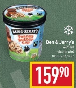 Zmrzlina v kelímku Ben&amp