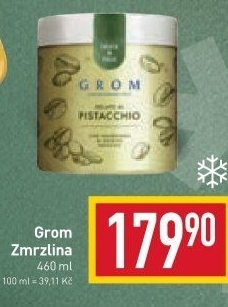Zmrzlina v kelímku Grom