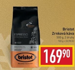 Zrnkové kávy Bristot