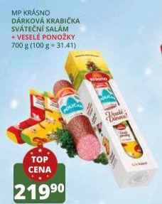 Dárkové balení Veselé Vánoce Krásno