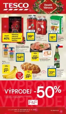 akční leták Tesco 6.12.2023-12.12.2023