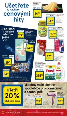 akční leták Tesco 6.12.2023-12.12.2023